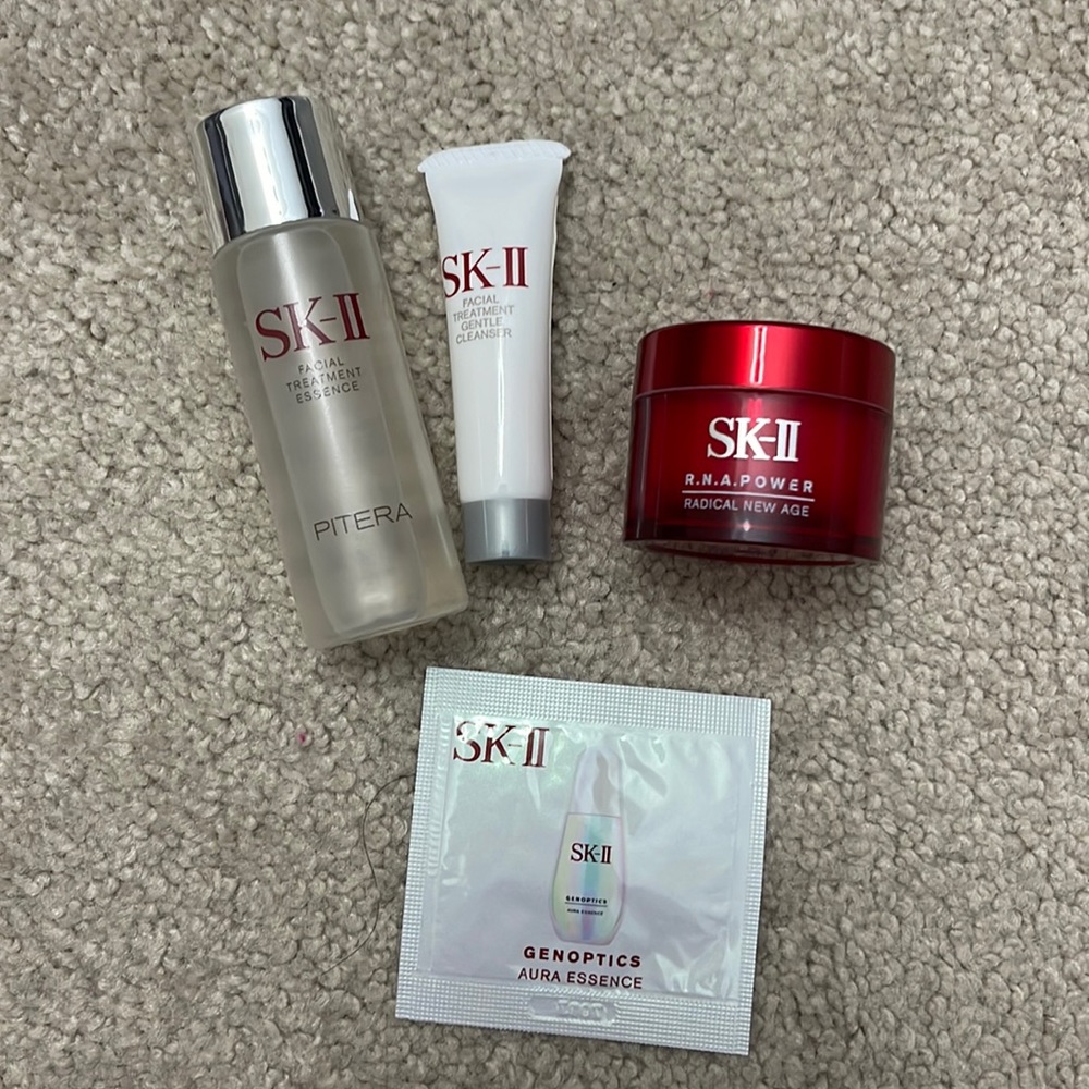 SK-2 SK-II Facial Treatment essence. cream. skincare set